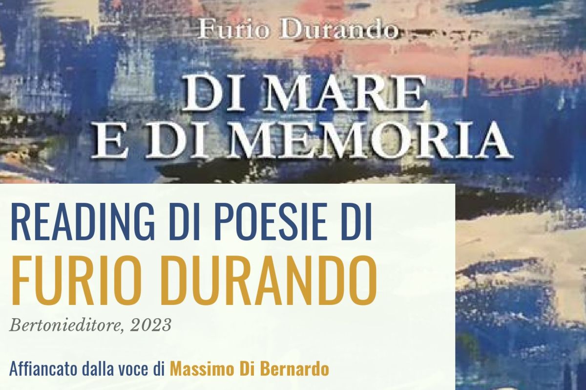 L'autore Furio Durando presenta 'Di mare e di memoria' | Comune di Cento
