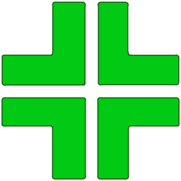 croce verde simbolo farmacia
